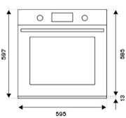 Духовой шкаф Bertazzoni F6011MODVLZ фото 2 в Краснодаре