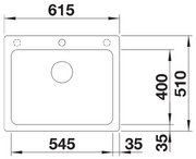 Мойка BLANCO NAYA 6 Silgranit кофе фото 2 в Краснодаре Мойка BLANCO NAYA 6 Silgranit кофе фото 2 в Краснодаре