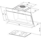 Вытяжка Faber Cocktail WH F80 фото 4 в Краснодаре