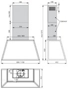 Вытяжка Falmec TIME 85 anthracite фото 3 в Краснодаре