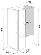 Встраиваемая морозильная камера Fulgor Milano FFSI 351 NF ED X фото 3 в Краснодаре