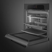 Духовой шкаф с функциями пара и СВЧ Smeg SO6204APB фото 4 в Краснодаре