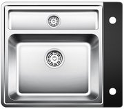 Мойка Blanco Statura 6-IF Crystal черное стекло нержавеющая сталь Мойка Blanco Statura 6-IF Crystal черное стекло нержавеющая сталь