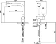 Смеситель Smeg MD1 фото 2 в Краснодаре