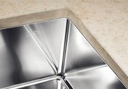 Мойка Blanco Claron 400/550-T-U чаша слева нержавеющая сталь фото 3 в Краснодаре