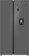 Отдельностоящий холодильник с инвертором и подачей воды Weissgauff WSBS 590 Inverter NoFrost Water Dispenser Grey фото в Краснодаре