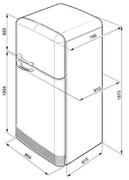 Холодильник Smeg FAB50X фото 3 в Краснодаре
