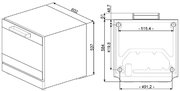 Конвекционная печь Smeg ALFA43X фото 4 в Краснодаре