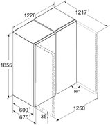 Холодильник Liebherr XRFsd 5220 (SFNsdd 5227 + SRsdd 5220) фото 4 в Краснодаре