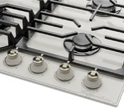 Газовая варочная панель Kuppersberg FG 601 W Silver фото 3 в Краснодаре