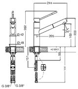 Смеситель Smeg MD12-CR фото 2 в Краснодаре