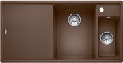 Мойка Blanco AXIA III 6 S чаша справа, доска стекло клапан-автомат InFino® мускат Мойка Blanco AXIA III 6 S чаша справа, доска стекло клапан-автомат InFino® мускат