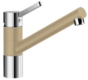 Смеситель Бланко Tivo chrome/Silgranit шампань фото в Краснодаре Смеситель Blanco Tivo chrome/Silgranit шампань фото в Краснодаре