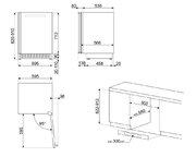 Встраиваемый винный холодильник Smeg CVI138LS3 фото 4 в Краснодаре