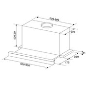 Встраиваемая вытяжка Bertazzoni KTE60MOD1B фото 4 в Краснодаре