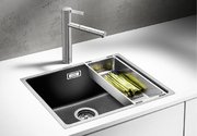 Мойка Бланко Subline 500-IF SteelFrame антрацит фото 2 в Краснодаре Мойка Blanco Subline 500-IF SteelFrame антрацит фото 2 в Краснодаре