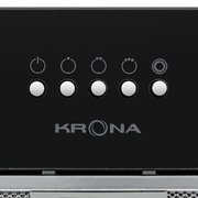 Встраиваемая вытяжка Krona LUISA 600 GLASS BLACK PB фото 4 в Краснодаре