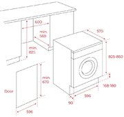 Встраиваемая стирально-сушильная машина Teka LSI5 1481 фото 2 в Краснодаре