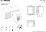 Винный шкаф Dunavox DAUF-38.100DSS.TO фото 4 в Краснодаре