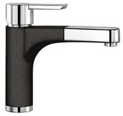 Смеситель Бланко Pylos-S chrome/Silgranit антрацит фото в Краснодаре Смеситель Blanco Pylos-S chrome/Silgranit антрацит фото в Краснодаре