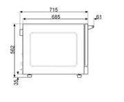 Конвекционная печь Smeg ALFA144GH1 фото 2 в Краснодаре