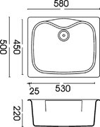 Мойка Смег LSE58AV фото 2 в Краснодаре Мойка Smeg LSE58AV фото 2 в Краснодаре