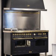 Вытяжка Lofra DOLCEVITA 150 BLACK MATT & BRASS фото 3 в Краснодаре