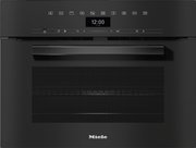 Компактный духовой шкаф с СВЧ Miele H7440BM OBSW новый с витрины