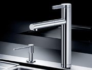 Смеситель Бланко Linee-S нержавеющая сталь матовая фото 3 в Краснодаре Смеситель Blanco Linee-S нержавеющая сталь матовая фото 3 в Краснодаре