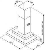 Вытяжка Smeg KSE9100X фото 3 в Краснодаре