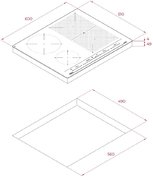 Индукционная варочная панель Teka IZF 64440 MSP BLACK фото 2 в Краснодаре