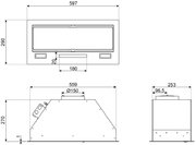 Встраиваемая вытяжка Smeg KSG6P4MB фото 3 в Краснодаре