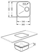 Мойка Смег BST30 фото 2 в Краснодаре Мойка Smeg BST30 фото 2 в Краснодаре