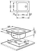 Мойка Смег VS45P3N фото 4 в Краснодаре Мойка Smeg VS45P3N фото 4 в Краснодаре