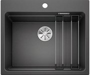 Мойка Blanco Etagon 6 антрацит клапан-автомат InFino 524539 фото 2 в Краснодаре