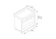 Варочный центр Bertazzoni PRO90 5I MFE S VI T фото 4 в Краснодаре
