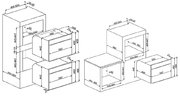 Компактный духовой шкаф с СВЧ Smeg SF4920MCN фото 2 в Краснодаре