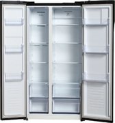 Холодильник Hyundai CS5003F черное стекло фото 4 в Краснодаре