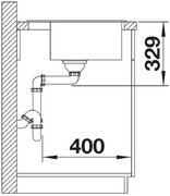 Мойка BLANCO LEGRA 6 Silgranit черный фото 4 в Краснодаре Мойка BLANCO LEGRA 6 Silgranit черный фото 4 в Краснодаре