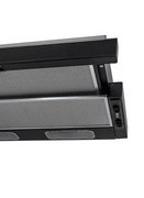 Встраиваемая вытяжка Falmec Slim 60 BK Glass фото 3 в Краснодаре