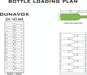 Винный шкаф Dunavox DX-143.468C фото 4 в Краснодаре