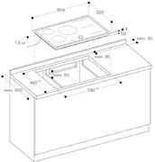 Индукционная варочная панель Gaggenau CI283113 фото 4 в Краснодаре