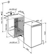 Встраиваемый холодильник Liebherr IK 1950 Premium фото 3 в Краснодаре