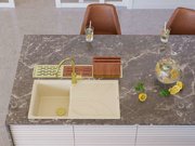 Мойка Омойкири YASUGATA 86-WH фото 3 в Краснодаре Мойка Omoikiri YASUGATA 86-WH фото 3 в Краснодаре