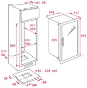 Винный шкаф Teka RVI 35 BLACK-SS фото 2 в Краснодаре