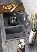 Мойка Омойкири TEDORI 86-2-LB-ES фото 2 в Краснодаре Мойка Omoikiri TEDORI 86-2-LB-ES фото 2 в Краснодаре