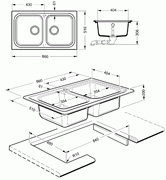Мойка Смег LS201AV фото 2 в Краснодаре Мойка Smeg LS201AV фото 2 в Краснодаре