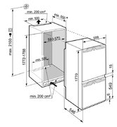 Встраиваемый холодильник Liebherr ICBb 5152 фото 3 в Краснодаре