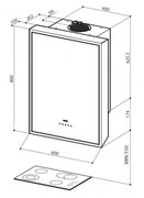 Вытяжка Faber Titano EG8 X/BK A60 фото 3 в Краснодаре