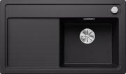 Мойка BLANCO ZENAR 45 S Silgranit черный, клапан-автомат Мойка BLANCO ZENAR 45 S Silgranit черный, клапан-автомат